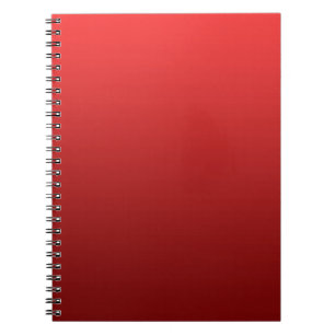 NUR FARB gradients - rote Liebe Notizblock