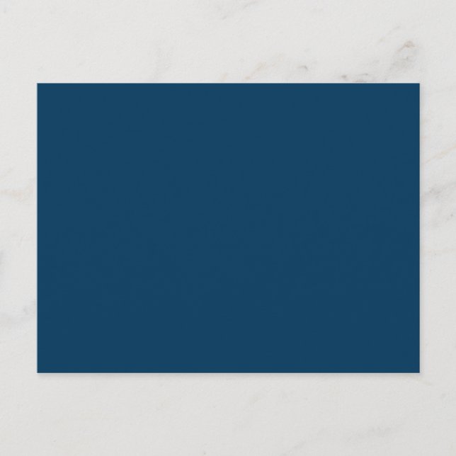 NUR FARBE - dunkelblau Postkarte (Vorderseite)