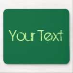 NUR FARBE / dunkelgrün   Ihr Text Mousepad<br><div class="desc">Nur Farbe von EDDA Fröhlich komponiert | Vorlage: Hintergrundfarbe für Text oder Bild | Trend: Farbe Ihres Lebens. | Sie vermissen andere Farben,  Produkte oder Designs? Kontaktieren Sie mich: contact@eddart.de</div>