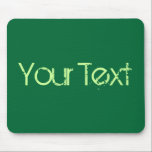 NUR FARBE / dunkelgrün   Ihr Text Mousepad<br><div class="desc">Nur Farbe von EDDA Fröhlich komponiert | Vorlage: Hintergrundfarbe für Text oder Bild | Trend: Farbe Ihres Lebens. | Sie vermissen andere Farben,  Produkte oder Designs? Kontaktieren Sie mich: contact@eddart.de</div>