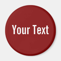 NUR FARBE / dunkles Rot + Ihr Text