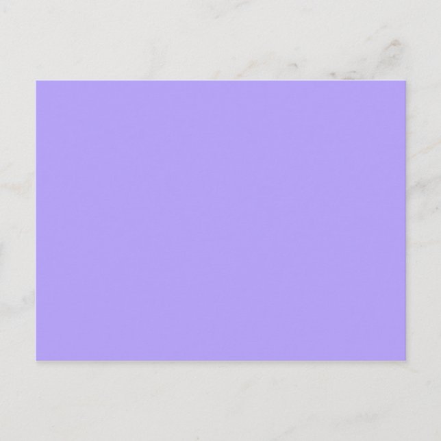 NUR FARBE - Leichte Veilchen Postkarte (Vorderseite)