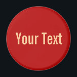 NUR FARBE / rot   Ihr Text Magnet<br><div class="desc">Nur Farbe von EDDA Fröhlich komponiert | Vorlage: Hintergrundfarbe für Text oder Bild | Trend: Farbe Ihres Lebens. | Sie vermissen andere Farben,  Produkte oder Designs? Kontaktieren Sie mich: contact@eddart.de</div>