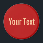 NUR FARBE / rot   Ihr Text Magnet<br><div class="desc">Nur Farbe von EDDA Fröhlich komponiert | Vorlage: Hintergrundfarbe für Text oder Bild | Trend: Farbe Ihres Lebens. | Sie vermissen andere Farben,  Produkte oder Designs? Kontaktieren Sie mich: contact@eddart.de</div>