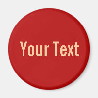 NUR FARBE / rot + Ihr Text