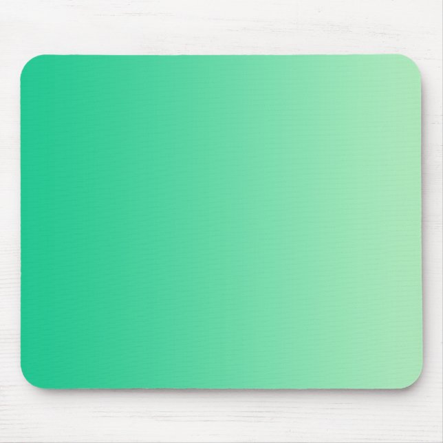 NUR FARBEN - Ozeangrün Mousepad (Vorne)