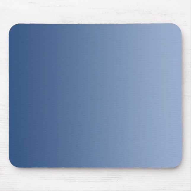 NUR FARBgradienten - blau Mousepad (Vorne)