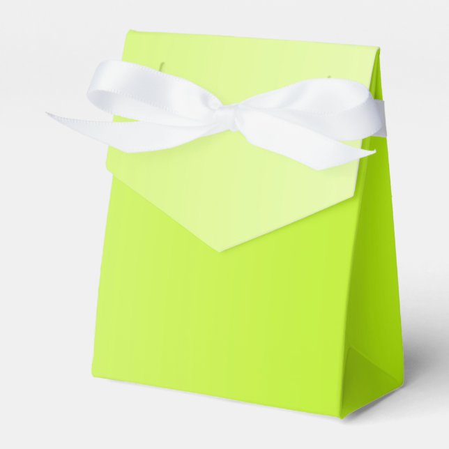 NUR FARBgradienten - Frühlinggrün Geschenkschachtel (Vorderseite)