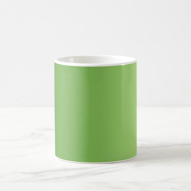 NUR FARBgradienten - grün Kaffeetasse (Mittel)