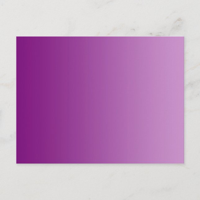 NUR FARBgradienten - Magenta Postkarte (Vorderseite)