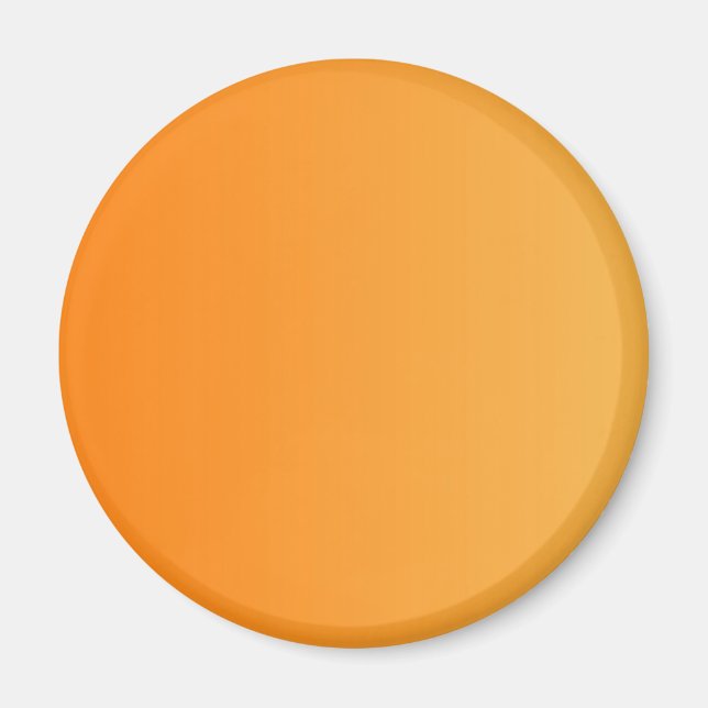 NUR FARBgradienten - orange Magnet (Vorne)