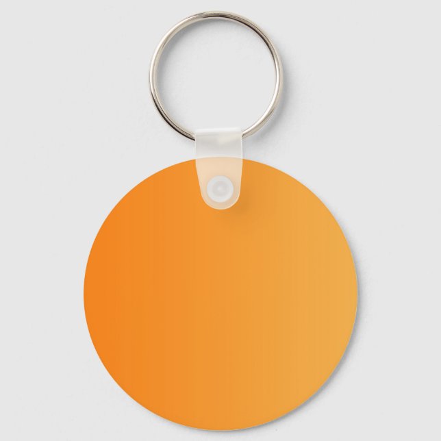 NUR FARBgradienten - orange Schlüsselanhänger (Vorderseite)