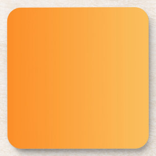 NUR FARBgradienten - orange Untersetzer