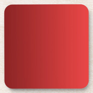 NUR FARBgradienten - rote Liebe Untersetzer