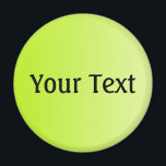 NUR FARBgradienten sind grün und Ihr Text ist grün Magnet<br><div class="desc">Nur Farbe von EDDA Fröhlich komponiert | Vorlage: Hintergrundfarbe für Text oder Bild | Trend: Farbe Ihres Lebens. | Sie vermissen andere Farben,  Produkte oder Designs? Kontaktieren Sie mich: contact@eddart.de</div>