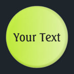 NUR FARBgradienten sind grün und Ihr Text ist grün Magnet<br><div class="desc">Nur Farbe von EDDA Fröhlich komponiert | Vorlage: Hintergrundfarbe für Text oder Bild | Trend: Farbe Ihres Lebens. | Sie vermissen andere Farben, Produkte oder Designs? Kontaktieren Sie mich: contact@eddart.de</div>