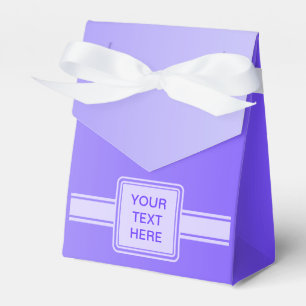 NUR FARBgradienten - Violett + Ihr Text Geschenkschachtel