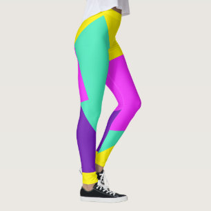 Nur Farbhintergrund - rosa tadelloses Lila Leggings