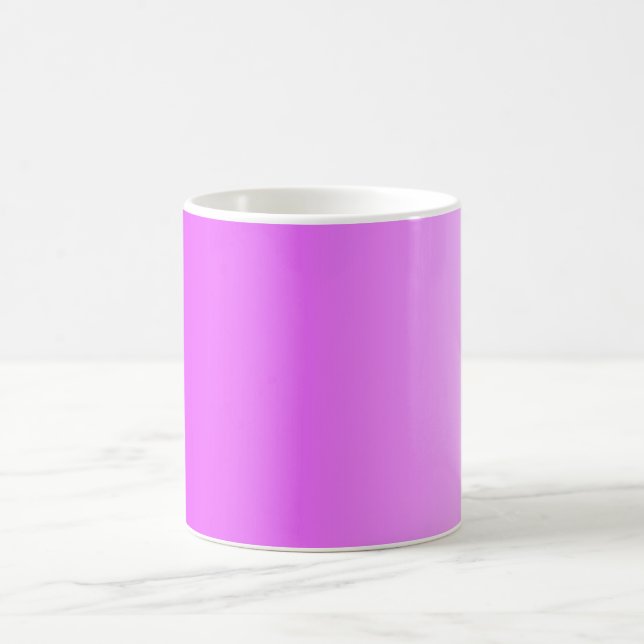 NUR FARBsteigungen - Neonrosa Kaffeetasse (Mittel)