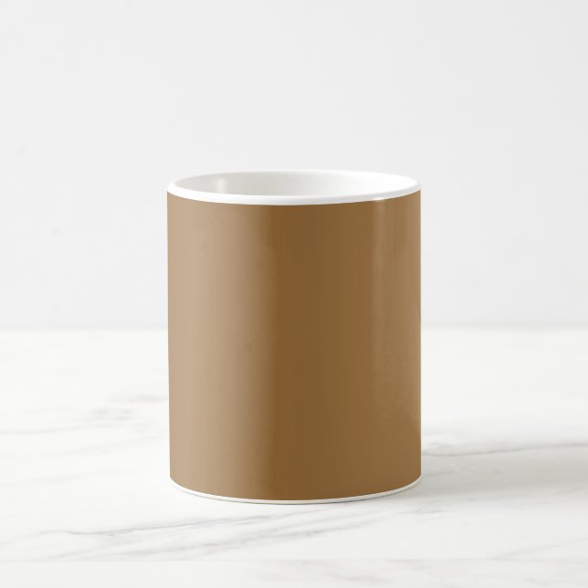 NUR FARBSTOFFE - braun Kaffeetasse (Mittel)