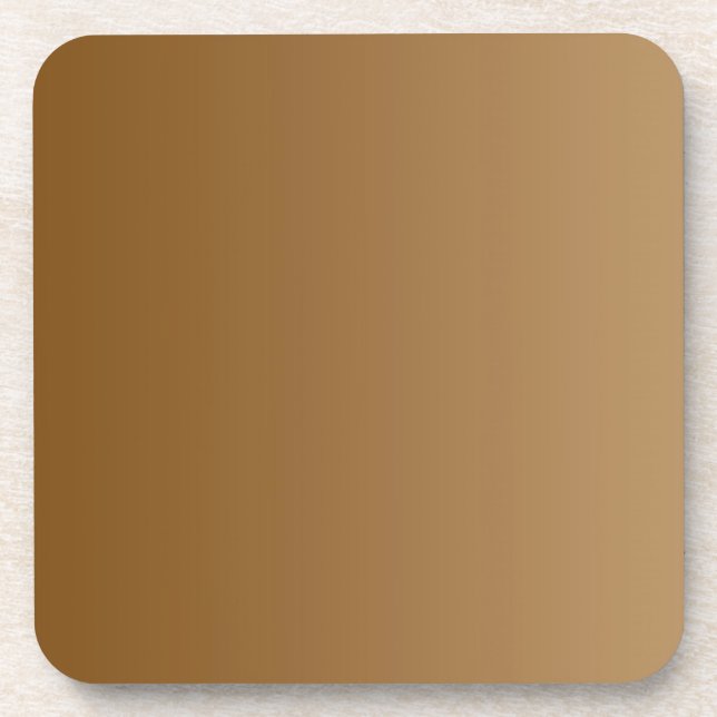 NUR FARBSTOFFE - braun Untersetzer (Vorderseite)