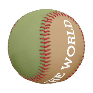 Nur Farbverläufe - braun und olivgrün Baseball