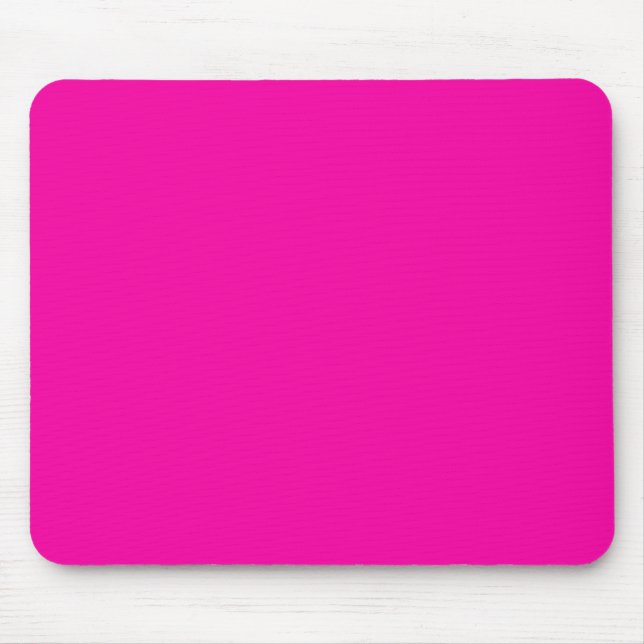 Nur für die Farbe von Hot Pink, benutzerdefinierte Mousepad (Vorne)