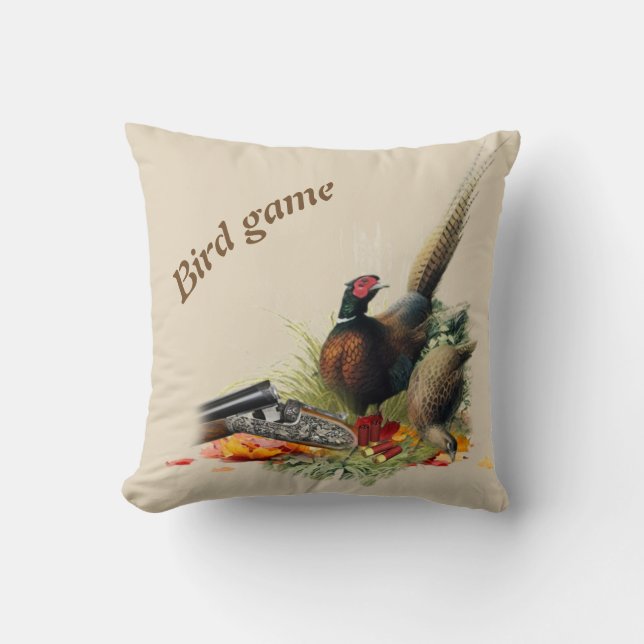 Nur für echte Jäger Kissen (Vorderseite)