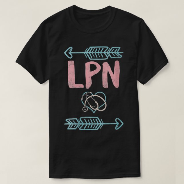 Nur für Frauen LPN lizenzierter praktischer Kranke T-Shirt (Design vorne)