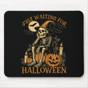 Nur für Halloween Shirt Gewartet - Summerween Funn Mousepad