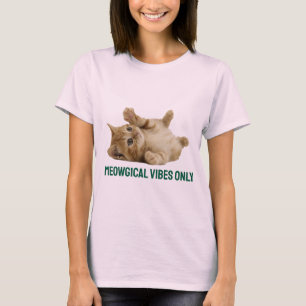 Nur für Meowgical Vibes - Whimsical Orange Tabby C T-Shirt