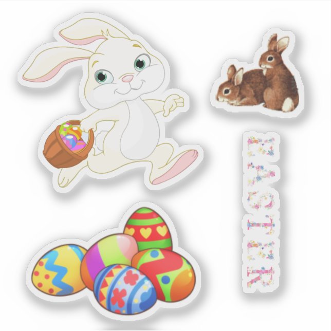 Nur für Osteraufkleber Aufkleber (Vorderseite)