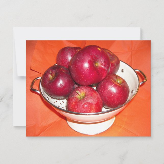 Nur gepflückte Äpfel (Vorderseite)