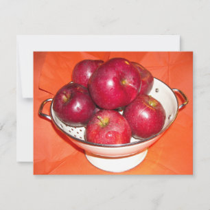 Nur gepflückte Äpfel