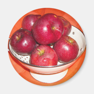 Nur gepflückte Äpfel Magnet