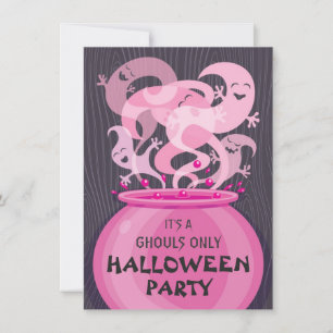 Nur-Ghule-Halloween-Party-Einladung Einladung
