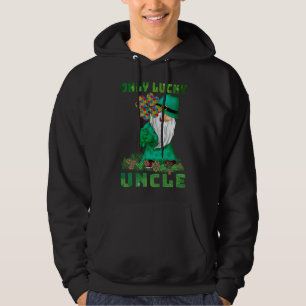 Nur glücklicher Onkel Gnomes Autismus St Patrick's Hoodie