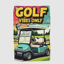 Nur Golf Vibes Golfhandtuch
