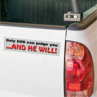 Nur Gott kann... Autoaufkleber