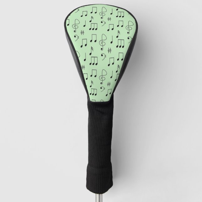 Nur grün notiert golf headcover (Vorderseite)