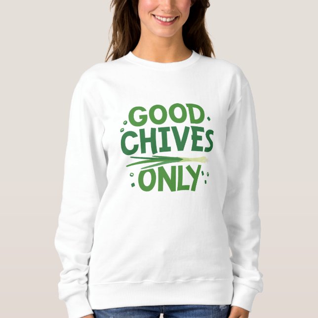 Nur gute Chips Sweatshirt (Vorderseite)