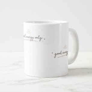Nur gute Energie Minimalist Positiv Jumbo-Tasse