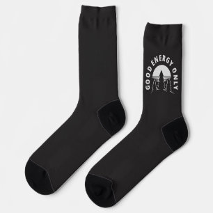 Nur gute Energie – Minimalistische Naturkunst Socken