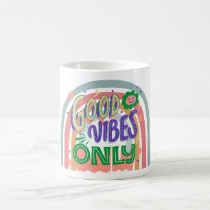 Nur gute Vibes Kaffeetasse