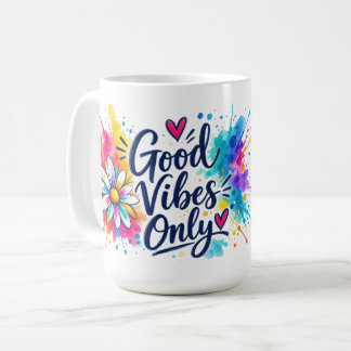 Nur gute Vibes Kaffeetasse