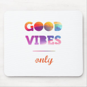 Nur gute Vibes Mousepad