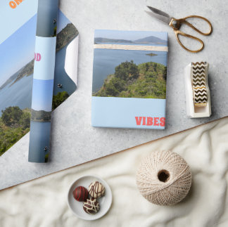 Nur Gute Vibes Papier Geschenkpapier