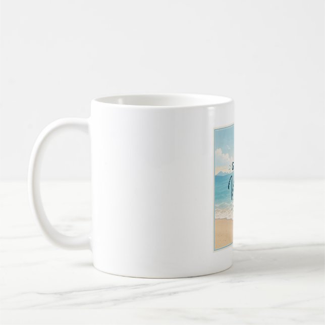 Nur gute Vibes | Positiver Becher Kaffeetasse (Links)