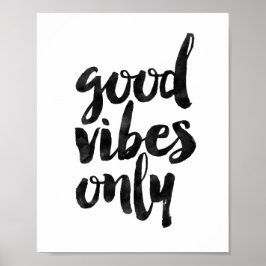 Nur gute Vibes Poster