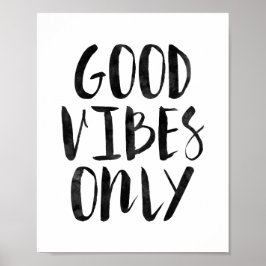Nur gute Vibes Poster